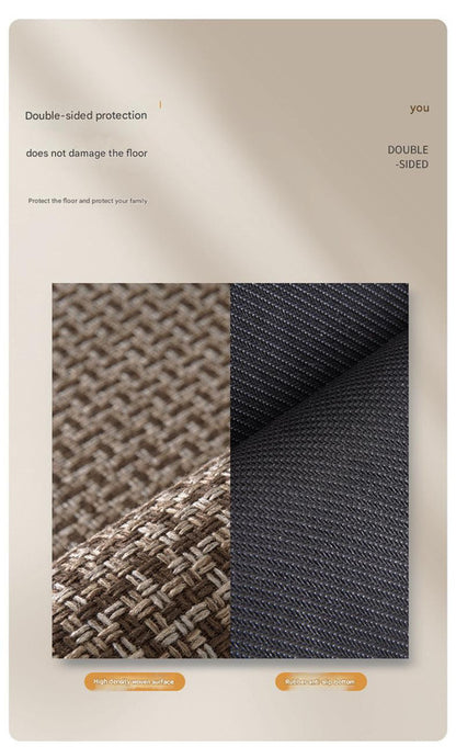 Absorbent & Dirt-Resistant Woven Kitchen Mat - Non-Slip Runner Rug for Home(Style Woven Gray)